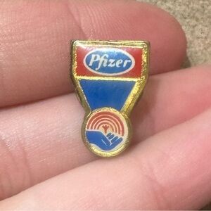 Antique Vintage Pfizer Collectible Lapel Pin